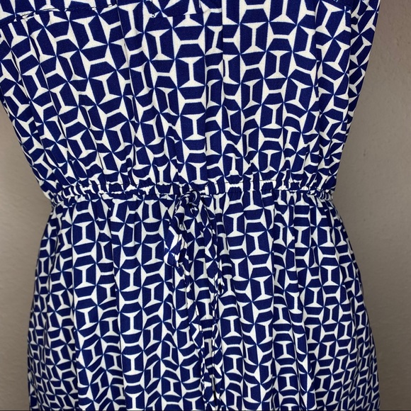 J for Justify Blue and White Dress - Picture 4 of 9